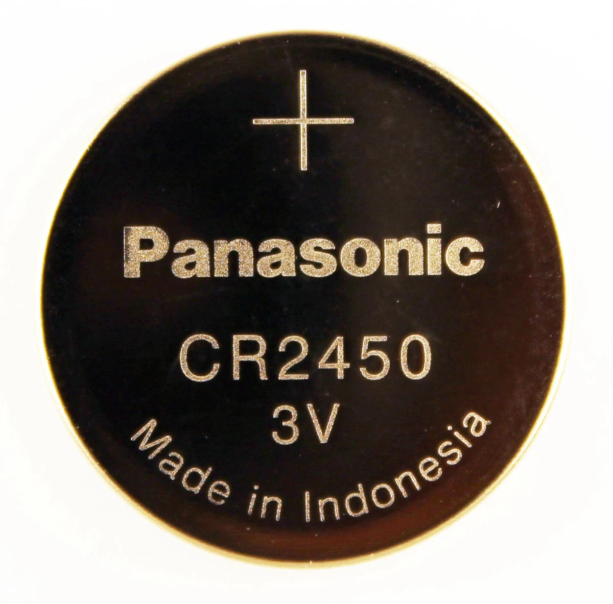 2PC Panasonic CR2450 CR 2450 Lithium Metal Coin Battery 3V 3 Volts Batteries