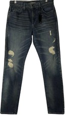 Joe's Jeans Mens Slim Fit Distressed Blue Denim Size 31 Made in USA