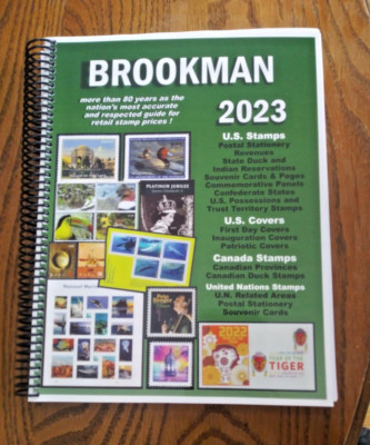 2023 Brookman Price Guide, USA, Canada, UN Postage Stamps & Cover Catalogue