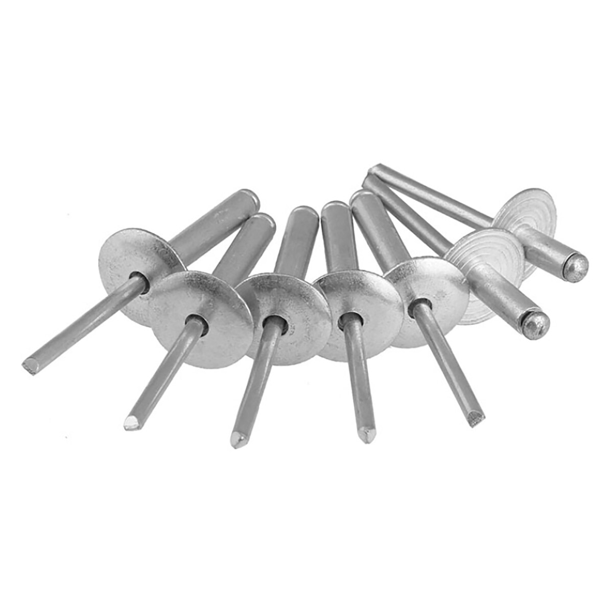 120 Stück Blindnieten Breiter Flansch 4.8x16 Mm Aluminium Popnieten