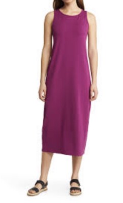 eileen fisher stretch jersey knit tank dress Stretch Jersey Knit Tank Dress