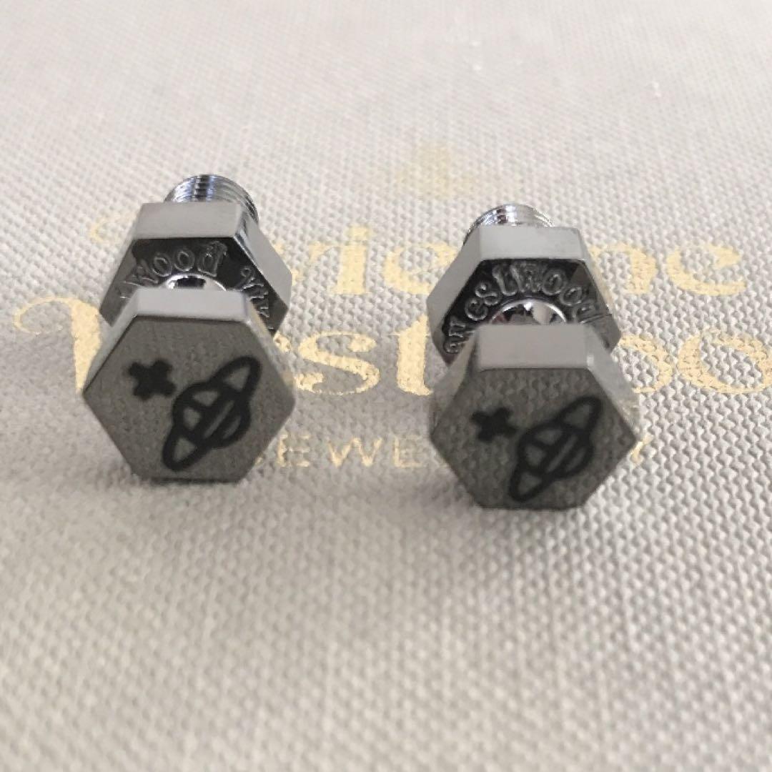 Vivian Earrings Screw Gunmetal