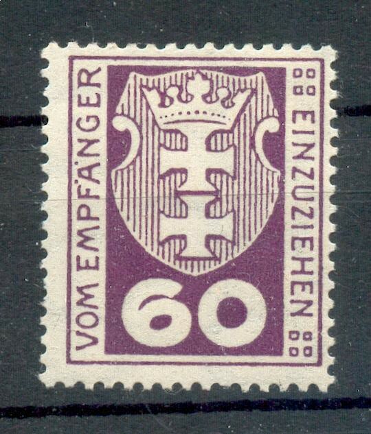 Danzig PORTO 4b COLOR * MH BPP 18EUR (71085
