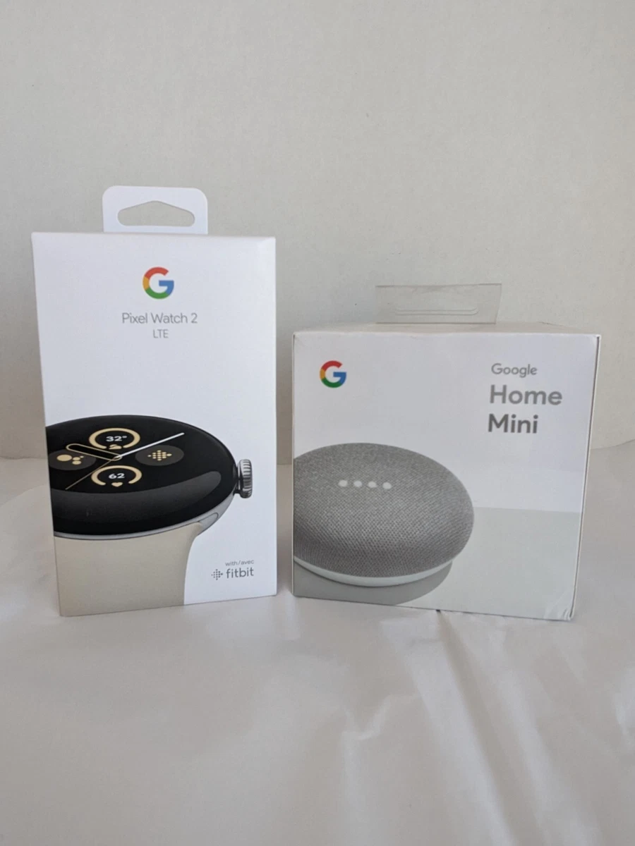 Google Pixel Watch 2 LTE + Bluetooth/Wi-Fi + FREE Google Home Mini