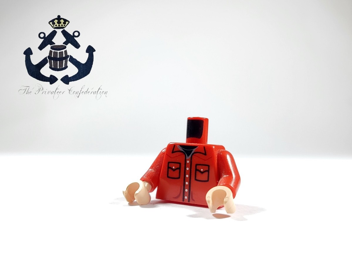 LEGO Big Bang Theory Minifigure Red Torso Shirt For Howard