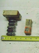 Old Vintage Radio TV Vacuum Electron Tubes 6AU6 6AH6 GE Sylvania RCA
