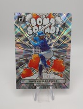 Orelvis Martinez Bomb Squad Silver /349 Prospect Card 2023 Donruss BS5 Blue Jays