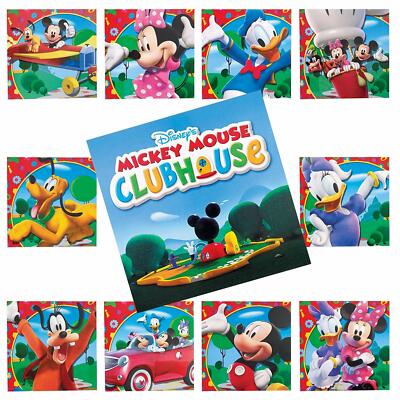 Mickey Mouse Party Supplies-Memory Matching Game Cutouts 726528224857 ...