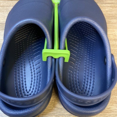 Crocs At WORK BISTRO Navy Blue Comfort Slip-Resistant Clogs 10075-410 M8/W10 - 第 6/16 張圖片