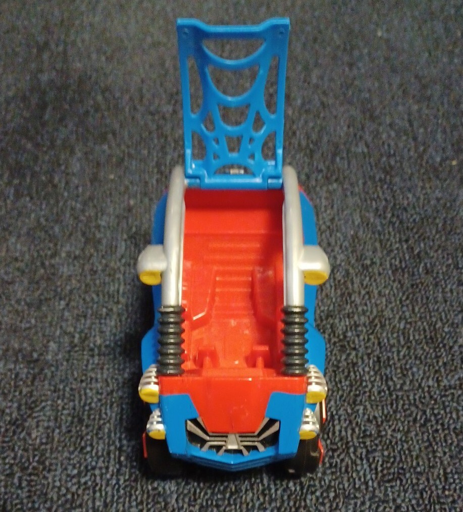 Spider-Man 🕷 Pull-Back Car/Stunt Toy Vehicle 5.5" Hasbro 2011 Marvel 🕷 🕷 🕷 