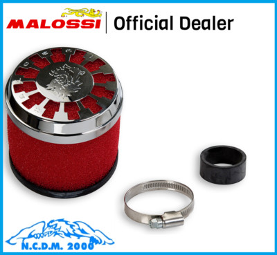 MALOSSI 0411729 Red Filter E13 Luftfilter Ø32/38 Gerade Für Vergaser PHBG 21