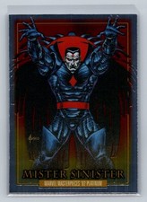 2024 Marvel Masterpieces 92 Platinum #58 Mister Sinister Base