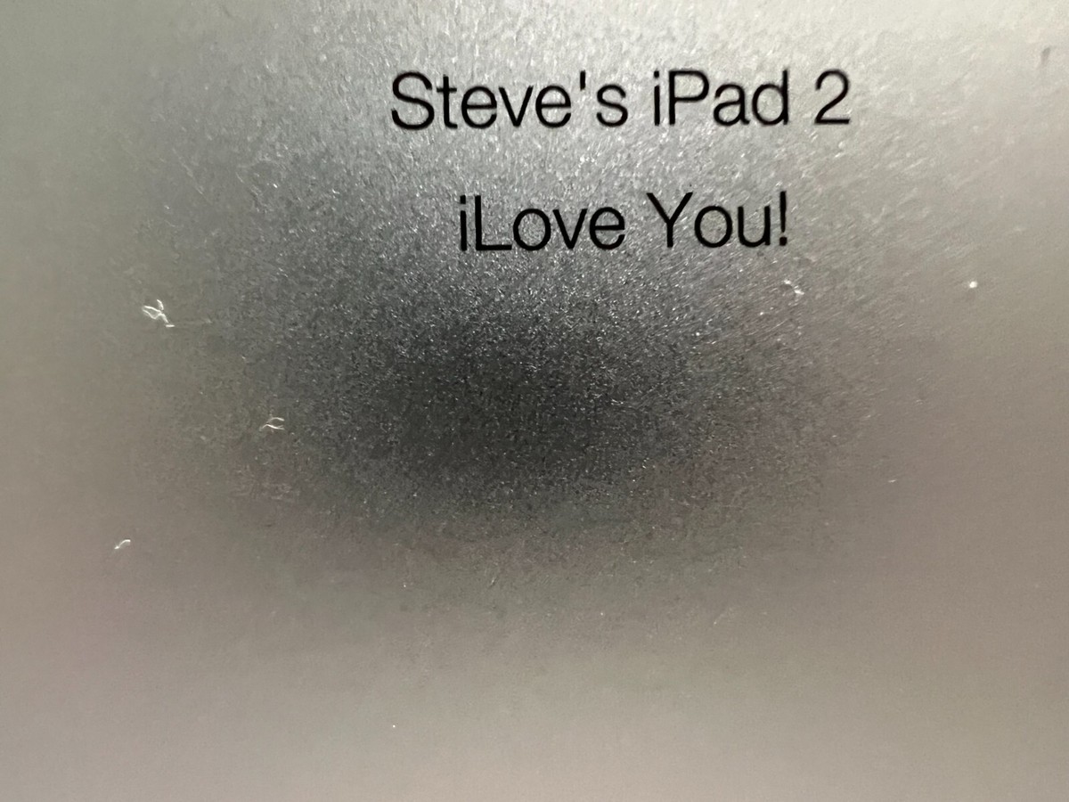 Apple iPad 2 (2nd Generation) ~ Model A1395 in Black ~ 32GB