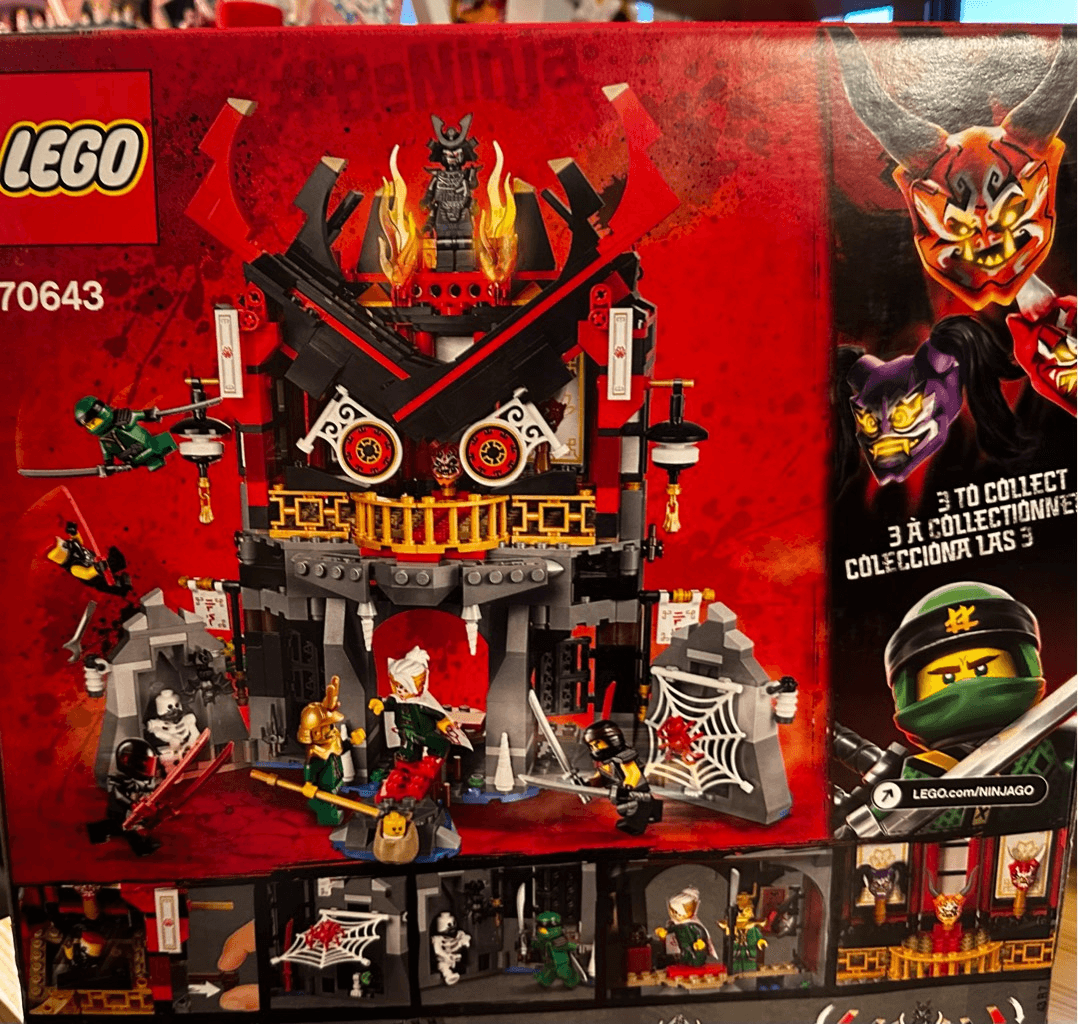 LEGO Ninjago Sons of Garmadon 70643 Temple of Resurrection Brand NEW | eBay