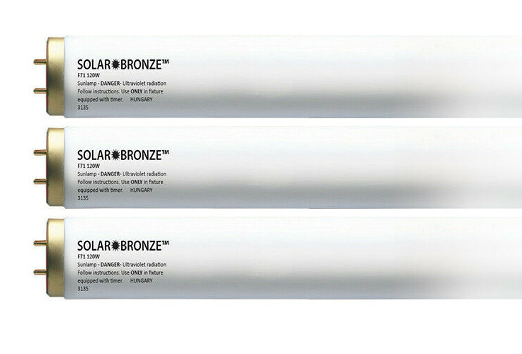 ETS SunQuest 1000S Canopy Tanning Bed F71 100/120W Lamps - 12 Pack
