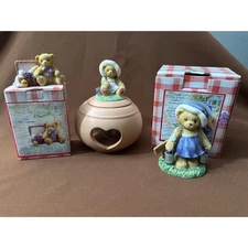 Lot of 3- Cherished Teddies *Read Description For More Information