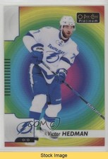 2017-18 O-Pee-Chee Platinum Rainbow Color Wheel Victor Hedman #35 READ hj3