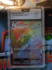 Carte Pokémon Rayquaza VMAX 217/203 PCA 9.5 Rainbow Evolution Céleste FR