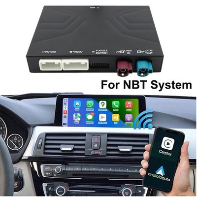 Wireless CarPlay Android Auto Retrofit Kit Decoder Box für BMW NBT System