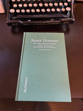 Jimmy Durante : His Show Business Career, with an Annotated Filmography and...