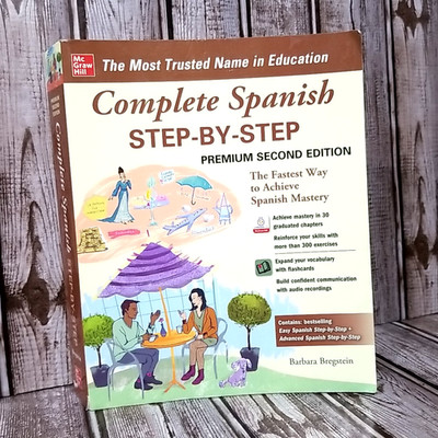 Complete Spanish Step-By-Step Premium 2nd Edition Barbara Bregstein Paperback