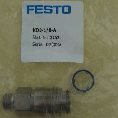 1pc new FESTO KD3-1/8-A 2142 Quick connect socket Quality assurance