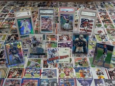 HUGE 200 MULTI SPORTS CARD LOT COLLECTION PSA AUTO NUMBERED RC GRADED 10 SLAB 24