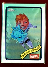 2025 Topps Chrome Marvel Franklin Richards #56 Refractor