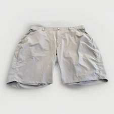 Redvanly Mens Gray Hanover Short Golf Stretch Pockets Shorts Size XXL 2XL