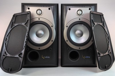 INFINITY Alpha 20 Premium Bookshelf Speakers Pair (Made in Denmark