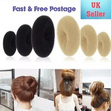 Hollywood Hair Bun Maker Sponge Bump Up Style Roll Tuck Donut Updo French Twist