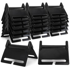 20 Pack Flatbed Edge Protectors, 4" Black V Shaped Strap Protectors for Cargo...