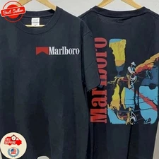 Vintage 1990s Marlboro! Man shirt Cowboy T-Shirt