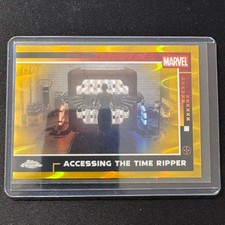 🔌IU 2025 TOPPS CHROME DEADPOOL GOLD LAVA ACCESSING THE TIME RIPPER /50