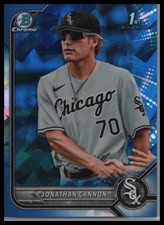 2022 Bowman Draft Sapphire Edition #BDC-180 Jonathan Cannon