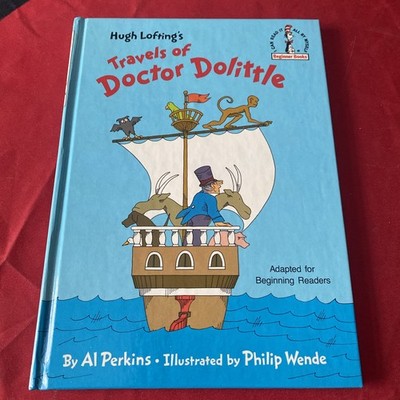 *KIDS* VINTAGE Dr. Seuss - Hugh Lofting's Travels Doctor Dolittle (1986, Book)