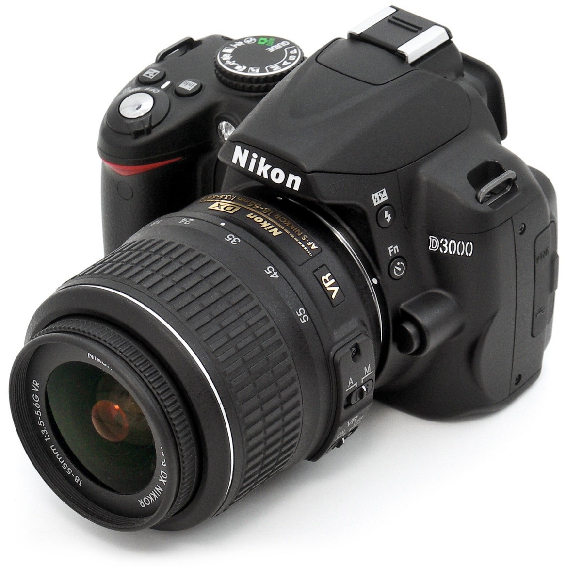 Nikon D3000 10.2MP DX VR 18-55mm Lens Kit | eBay