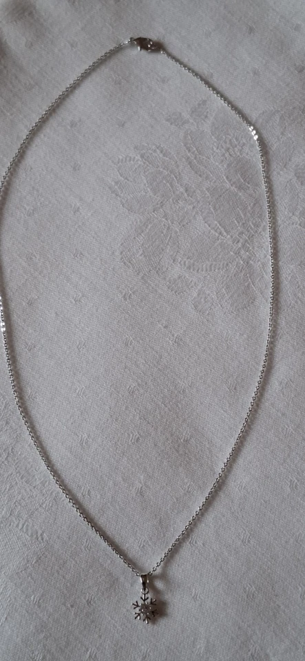 Perlkönig-Halskette "Schneeflocke" - Bild 2 von 2