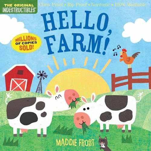 Indestructibles: Hello, Farm!: Chew Proof · Rip Proof - Paperback - Acceptable