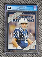 December 20 2004 Peyton Manning Sports Illustrated CGC 9.6 Top Gun Newsstand