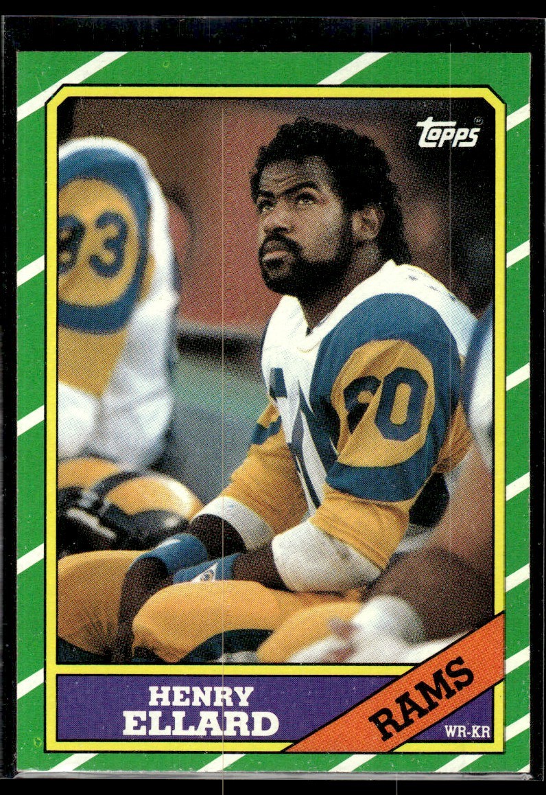 1986 Topps Henry Ellard Los Angeles Rams #79