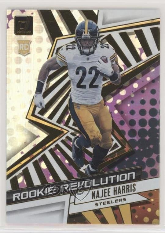 2021 Panini Donruss Rookie Revolution Najee Harris #REV-NHA RC