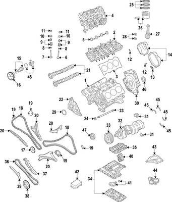 Genuine Audi Engine Variable Valve Timing (Vvt) Oil Control Valve 06M-109-257-AF