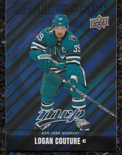 2024-25 Upper Deck MVP LOGAN COUTURE San Jose Sharks Under The Scope #US-23