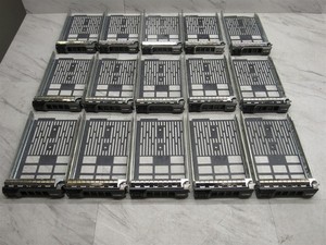 15 LOT - Dell 3.5″ Hot Swap SATA SAS HDD Caddy Tray 058CWC 0KG1CH 0X968D 0F238F 