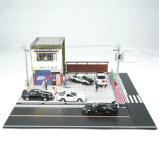 G-Fans 1:64 Initial D Tofu store scene Diorama