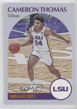 2021-22 Panini Chronicles Draft Picks Hoops Retro Orange Cameron Thomas #65 0c2