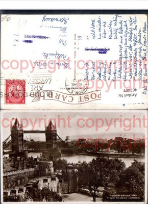 467407,England London Tower Bridge and River Thames Brücke