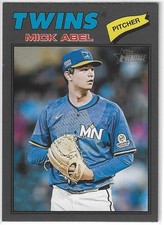 2026 Topps Heritage - DARK GRAY Mick Abel #292