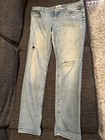 Aeropostale Bayla Jeans Bootcut Skinny Women's Size 13/14 Blue Denim PreOwned — photo 1